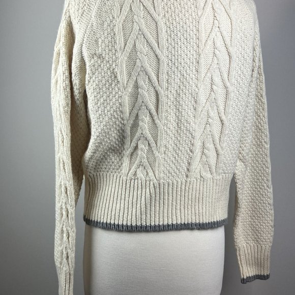 C Wonder Cardigan Sweater Size Medium Womens Cream NWT - Picture 2 of 6